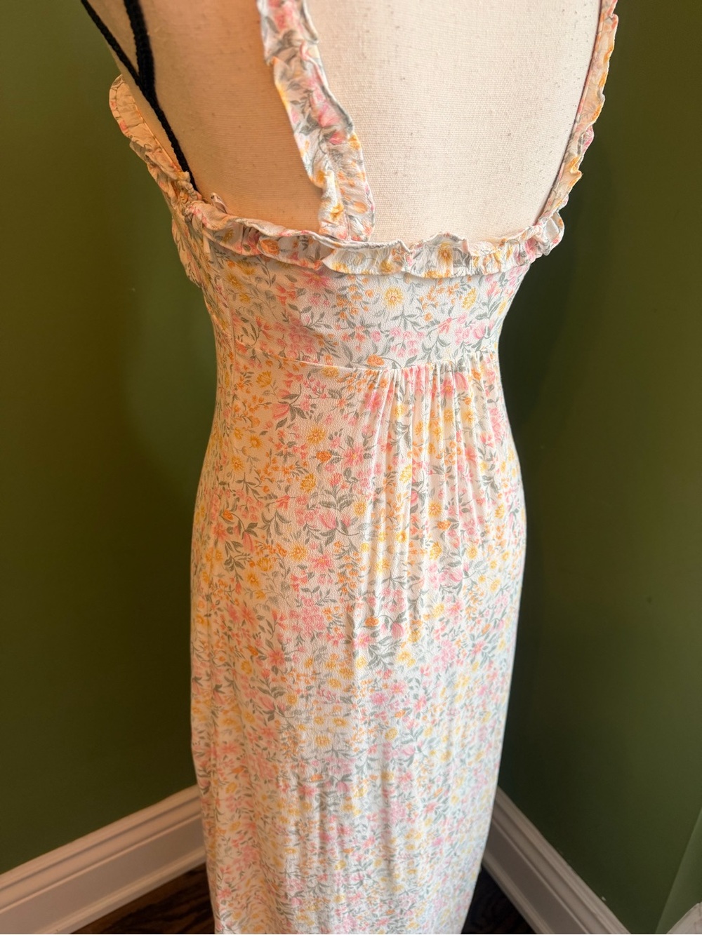 Ever New Floral Ruffle Midi Dress - originally $120+ - Picture 5 of 10